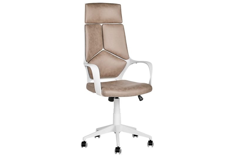 Kontorsstol Delight Beige/vit - Beige/vit - Möbler - Hemmakontor - Kontorsstol