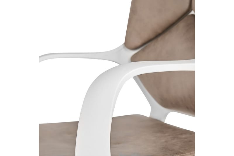 Kontorsstol Delight Beige/vit - Beige/vit - Möbler - Hemmakontor - Kontorsstol