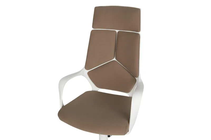 Kontorsstol Delight Brun/Vit - Brun/Vit - Möbler - Hemmakontor - Kontorsstol