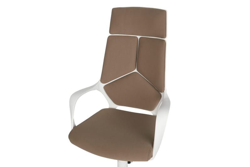 Kontorsstol Delight Brun/Vit - Brun/Vit - Möbler - Hemmakontor - Kontorsstol