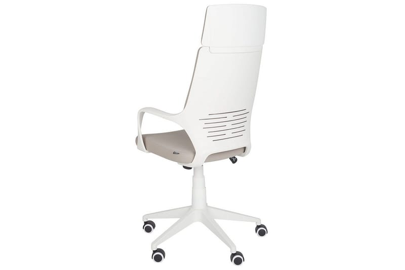 Kontorsstol Delight Taupe/vit - Taupe/vit - Möbler - Hemmakontor - Kontorsstol