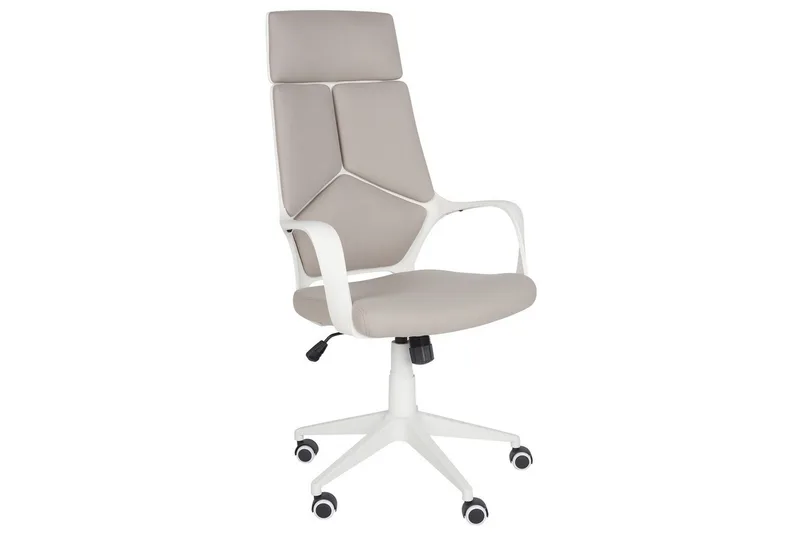 Kontorsstol Delight Taupe/vit - Taupe/vit - Möbler - Hemmakontor - Kontorsstol