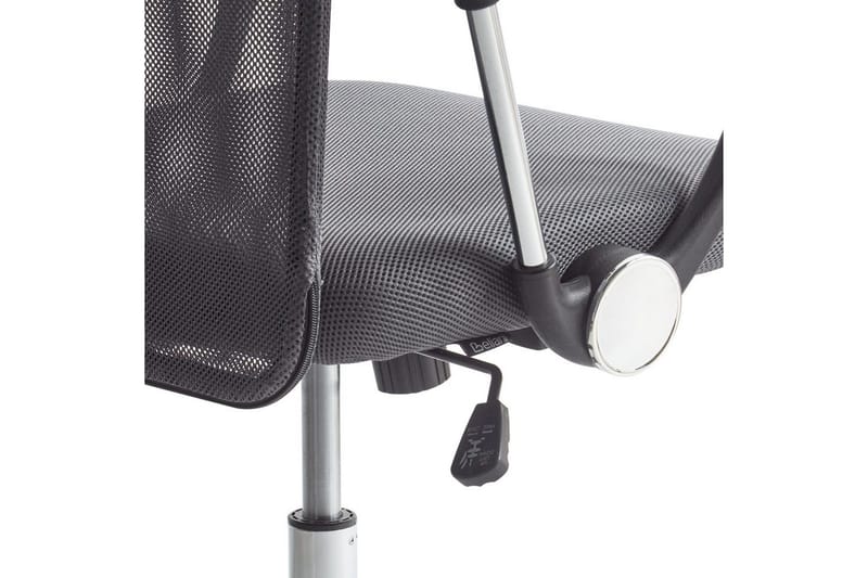 Kontorsstol Design Grå/svart/silver - Grå/svart/silver - Möbler - Hemmakontor - Kontorsstol