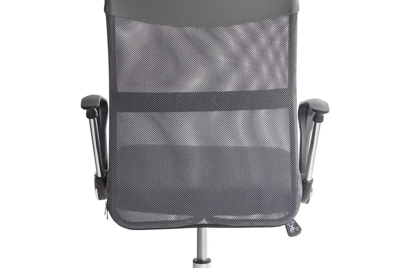 Kontorsstol Design Grå/svart/silver - Grå/svart/silver - Möbler - Hemmakontor - Kontorsstol