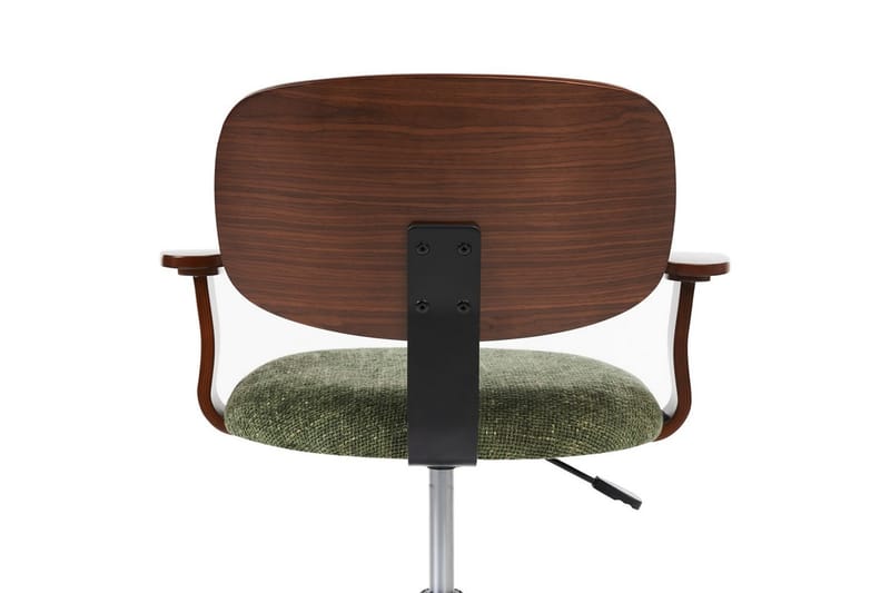 Kontorsstol Gunnison - Grönt, mörkt trä - Möbler - Hemmakontor - Kontorsstol