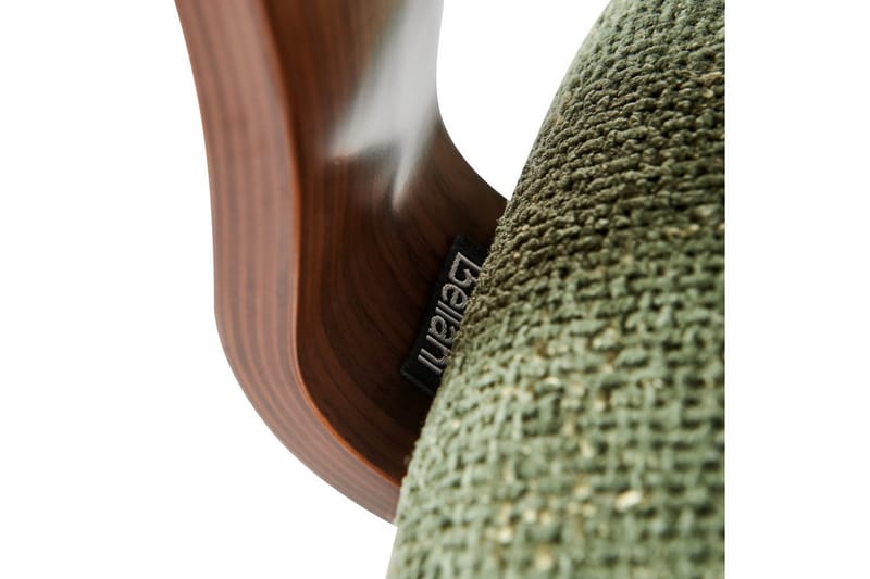 Kontorsstol Gunnison - Grönt, mörkt trä - Möbler - Hemmakontor - Kontorsstol