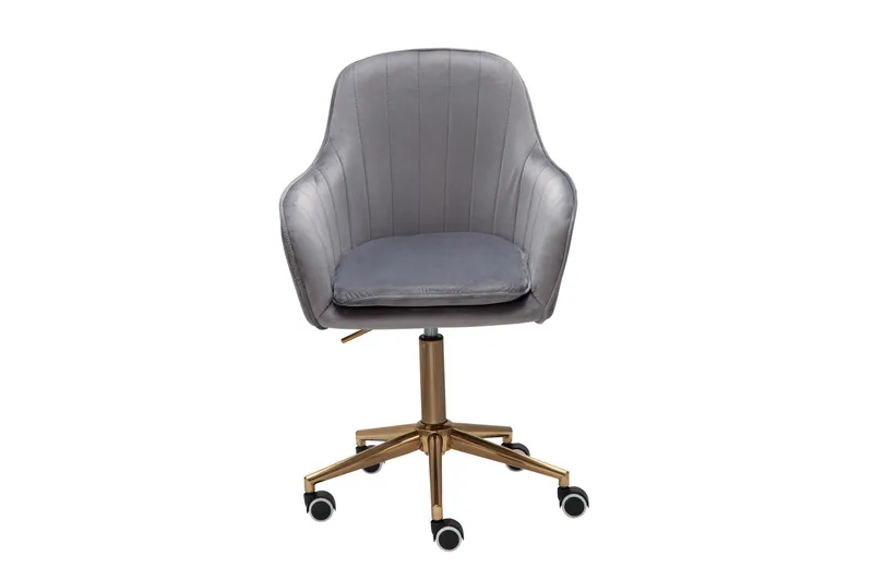 Hubdam Kontorsstol - Grå/Silver - Möbler - Hemmakontor - Kontorsstol