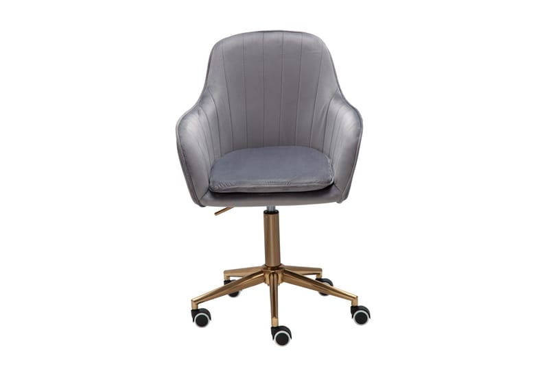 Hubdam Kontorsstol - Grå/Silver - Möbler - Hemmakontor - Kontorsstol