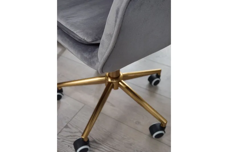 Hubdam Kontorsstol - Grå/Silver - Möbler - Hemmakontor - Kontorsstol