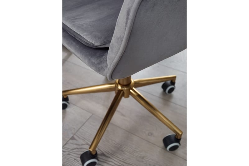 Hubdam Kontorsstol - Grå/Silver - Möbler - Hemmakontor - Kontorsstol