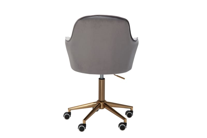 Hubdam Kontorsstol - Grå/Silver - Möbler - Hemmakontor - Kontorsstol