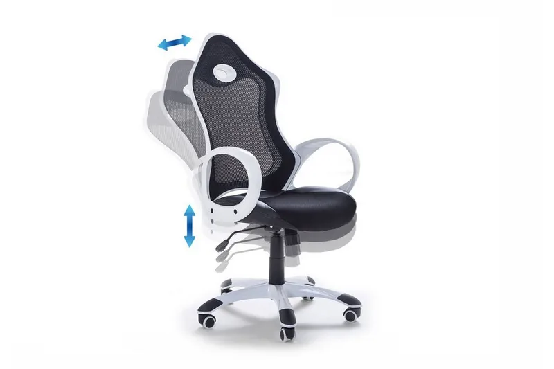 Ichair Kontorsstol - Svart/Vit - Möbler - Hemmakontor - Kontorsstol