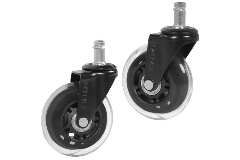 Izic Hjul till Kontorsstol 5-pack - Transparent - Möbler - Hemmakontor - Kontorsstol