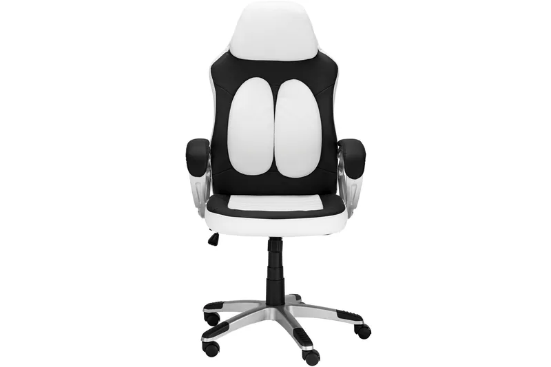 Junpeya Kontorsstol Höj och sänkbar - Svart/Vit - Möbler - Hemmakontor - Kontorsstol