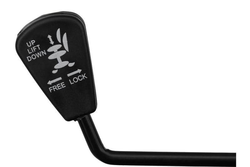 Junpeya Kontorsstol Höj och sänkbar - Svart/Vit - Möbler - Hemmakontor - Kontorsstol