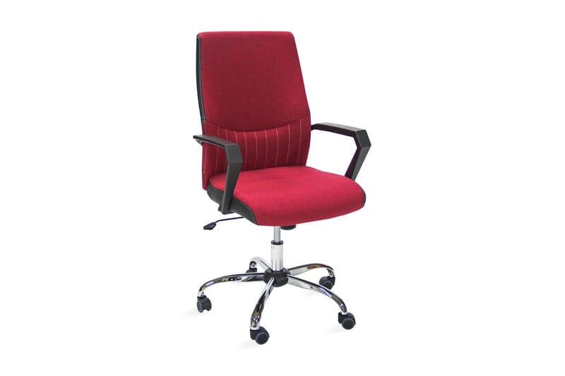 Kontorstol ANGELO 58x59x97-105cm färg: röd - Möbler - Hemmakontor - Kontorsstol
