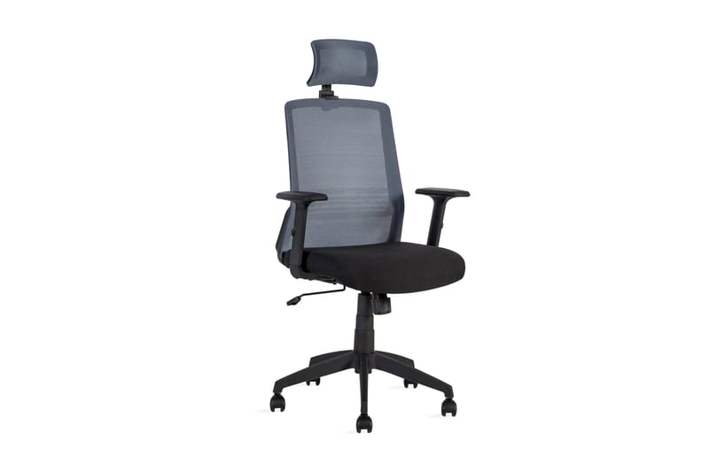 Kontorstol BRAVO 62x53xH107-1145 svart grå - Möbler - Hemmakontor - Kontorsstol