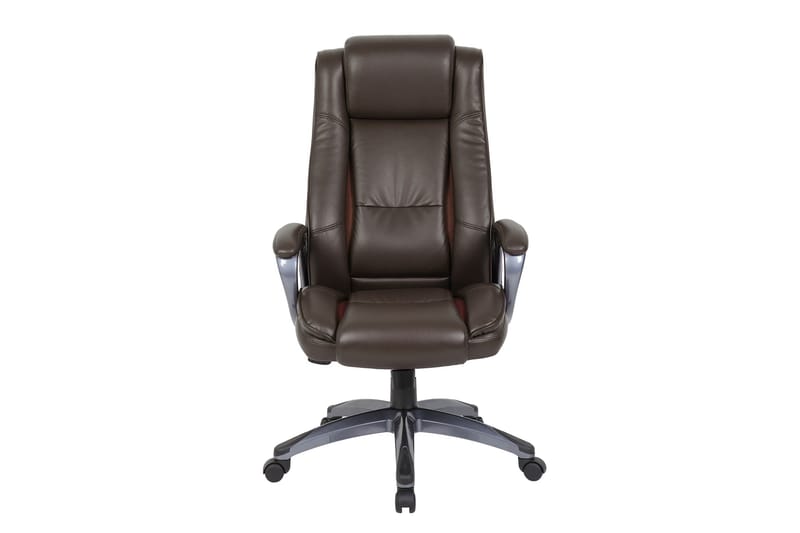 Kontorstol Calvin 81x65xh114-1215 cm Brun - Möbler - Hemmakontor - Kontorsstol
