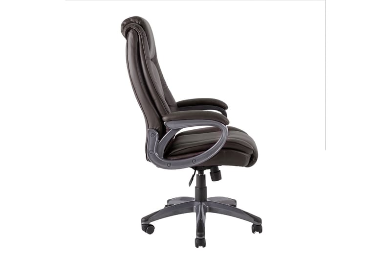 Kontorstol Calvin 81x65xh114-1215 cm Brun - Möbler - Hemmakontor - Kontorsstol