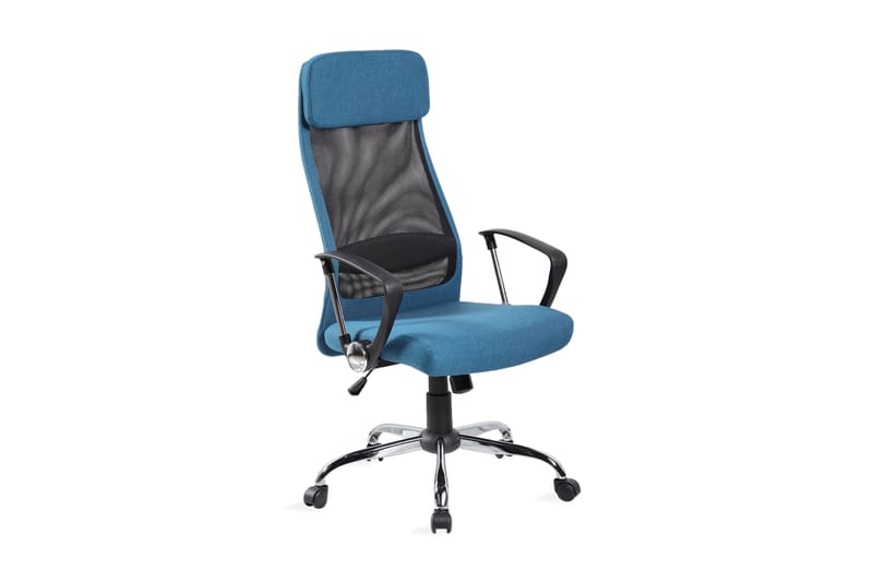 Kontorstol DARLA 62x63xH116-126cm färg: blå - Möbler - Hemmakontor - Kontorsstol