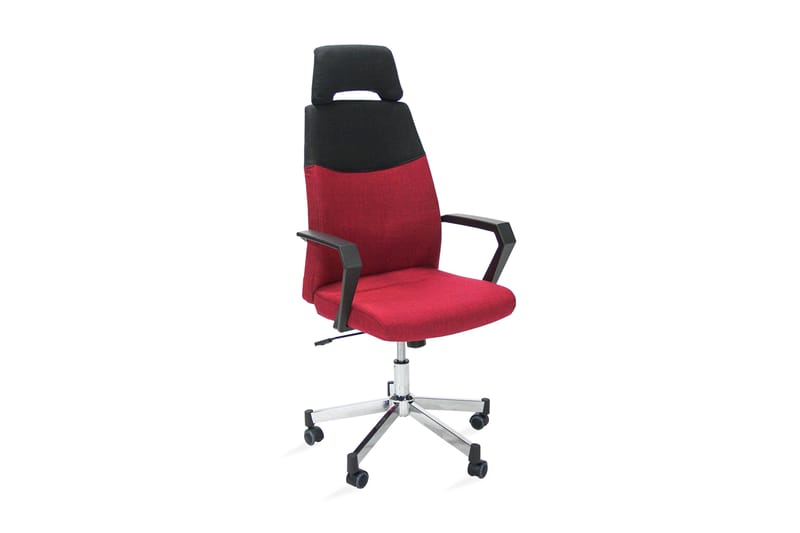 Kontorstol DOMINIC 58x59xH1135-121 röd/svart - Möbler - Hemmakontor - Kontorsstol