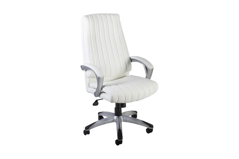 Kontorstol Elegant 625x765xh112-1195 cm Vit - Möbler - Hemmakontor - Kontorsstol