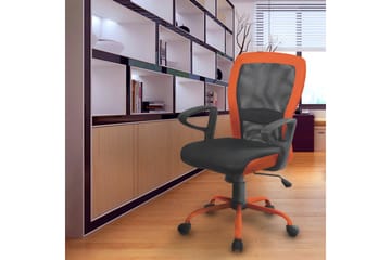Kontorstol Leno 60x57xh91/985 cm Grå - Möbler - Hemmakontor - Kontorsstol