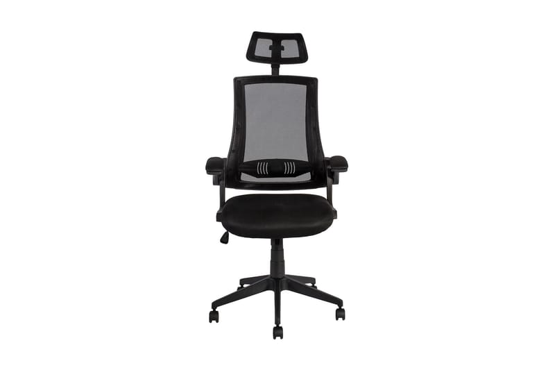 Kontorstol NOVARA 66x705xH1175-1275cm svart - Svart - Möbler - Hemmakontor - Kontorsstol