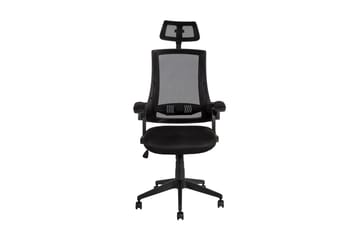 Kontorstol NOVARA 66x705xH1175-1275cm svart - Svart - Möbler - Hemmakontor - Kontorsstol