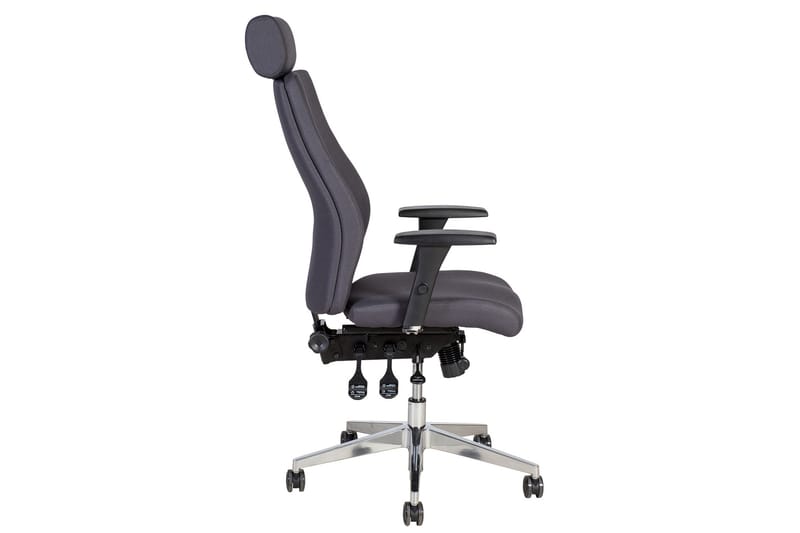 Kontorstol Smart Extra Nackstöd 60x635-70x114-123 - Möbler - Hemmakontor - Kontorsstol