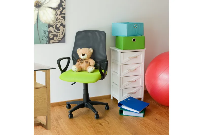 Kontorstol Treviso 59xd58xh90-102cm Grön/Grå - Möbler - Hemmakontor - Kontorsstol