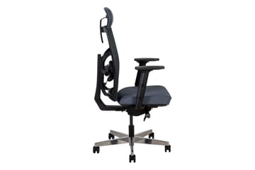 Kontorstol Tune 70x70xh111-128 cm Grå - Möbler - Hemmakontor - Kontorsstol