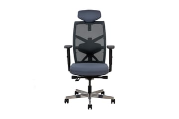 Kontorstol Tune 70x70xh111-128 cm Grå - Möbler - Hemmakontor - Kontorsstol