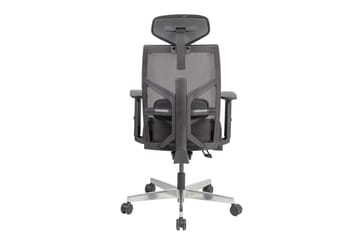 Kontorstol Tune 70x70xh111-128 cm Svart - Grå - Möbler - Hemmakontor - Kontorsstol