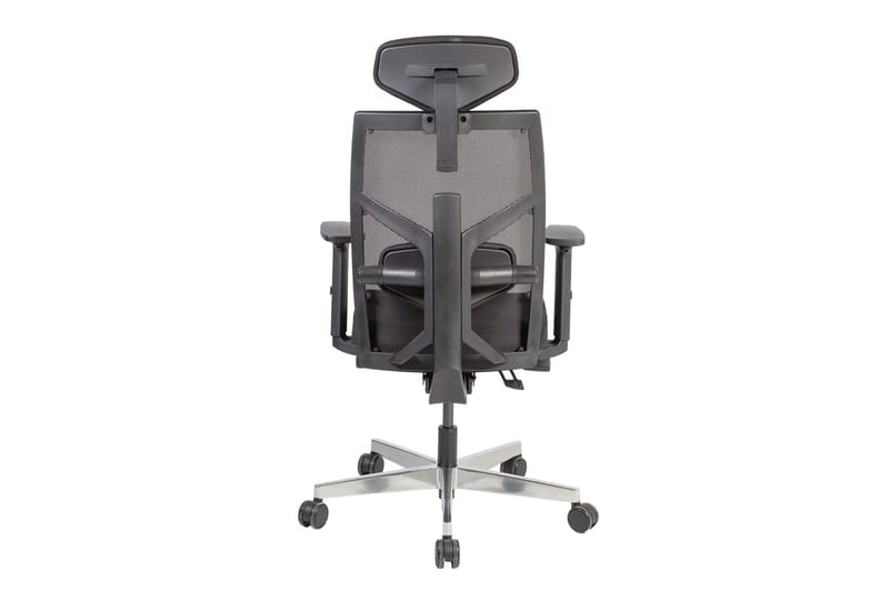 Kontorstol Tune 70x70xh111-128 cm Svart - Grå - Möbler - Hemmakontor - Kontorsstol