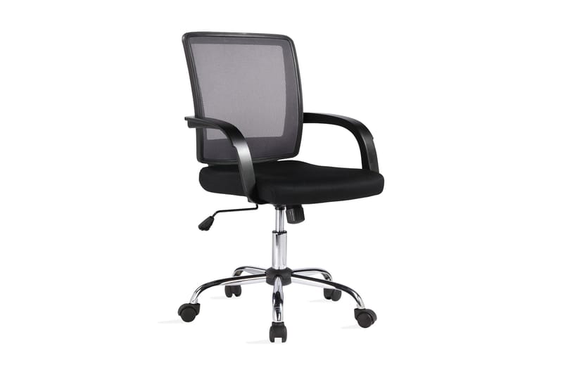Kontorstol VISANO 57x565xH88/955cm färg: svart - Möbler - Hemmakontor - Kontorsstol