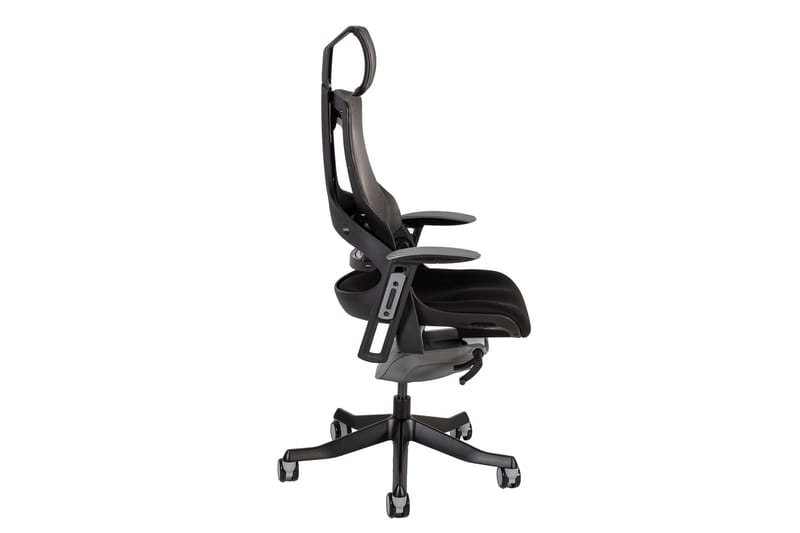Kontorstol WAU med nackstöd 65xD49xH112-129cm - Möbler - Hemmakontor - Kontorsstol