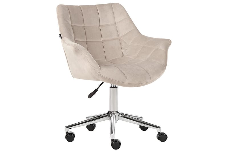 Kontorsstol Labelle Beige - Beige - Möbler - Hemmakontor - Kontorsstol