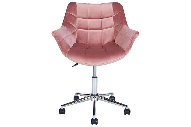 Kontorsstol Labelle Rosa - Rosa - Möbler - Hemmakontor - Kontorsstol