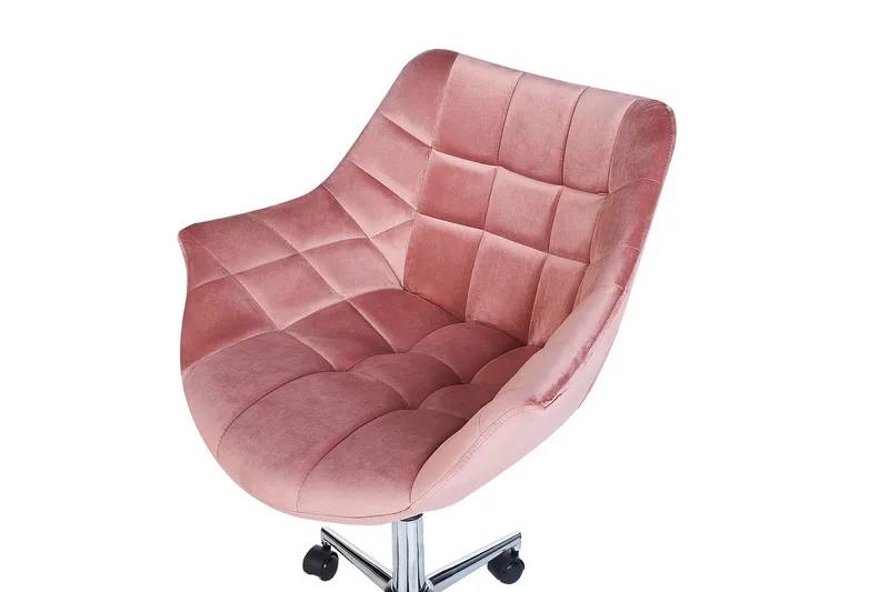 Kontorsstol Labelle Rosa - Rosa - Möbler - Hemmakontor - Kontorsstol