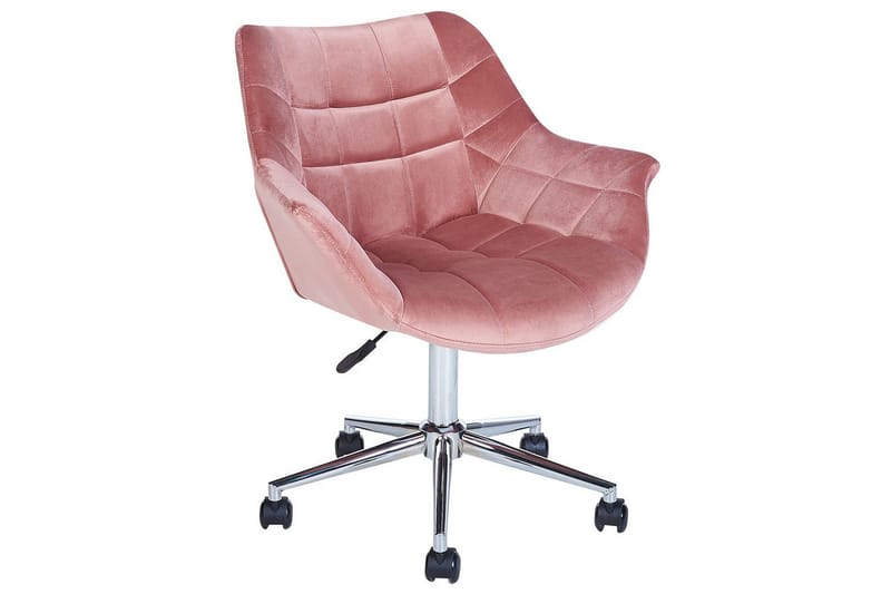 Kontorsstol Labelle Rosa, Rosa