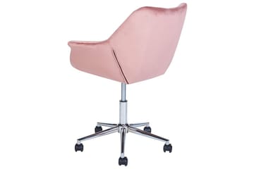 Kontorsstol Labelle Rosa - Rosa - Möbler - Hemmakontor - Kontorsstol
