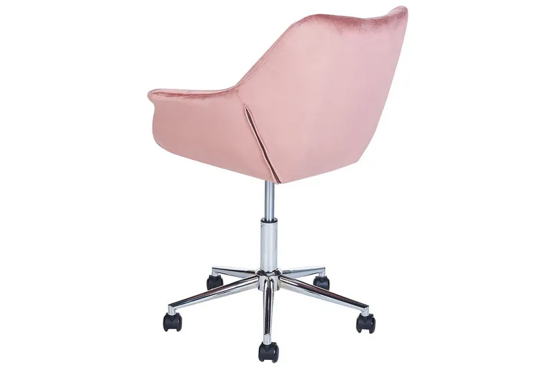 Kontorsstol Labelle Rosa - Rosa - Möbler - Hemmakontor - Kontorsstol