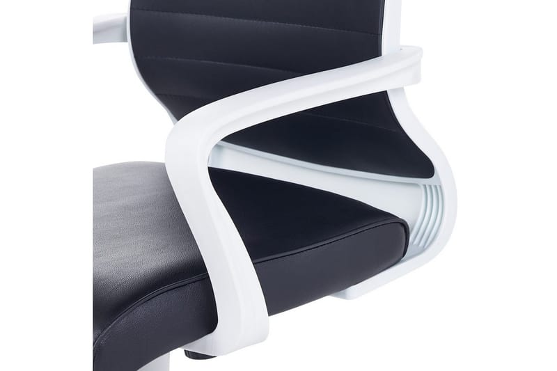 Kontorsstol Leader Svart/Vit - Svart/Vit - Möbler - Hemmakontor - Kontorsstol