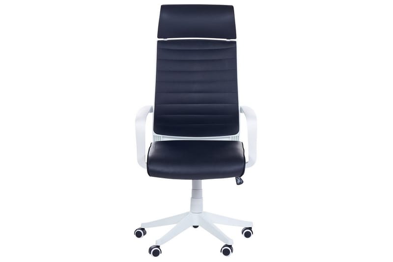 Kontorsstol Leader Svart/Vit - Svart/Vit - Möbler - Hemmakontor - Kontorsstol