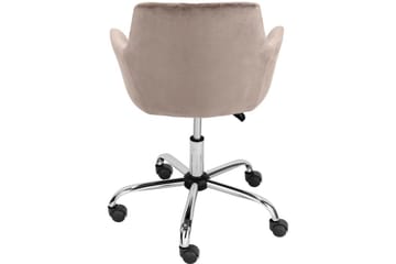 Kontorsstol Loft24 Kontorsstol Perry Taupe Taupe - Möbler - Hemmakontor - Kontorsstol