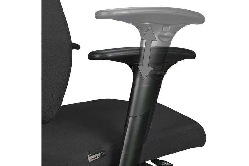 Lomelino Kontorsstol - Svart - Möbler - Hemmakontor - Kontorsstol