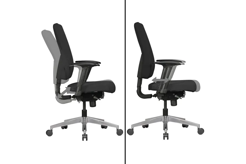 Lomelino Kontorsstol - Svart - Möbler - Hemmakontor - Kontorsstol