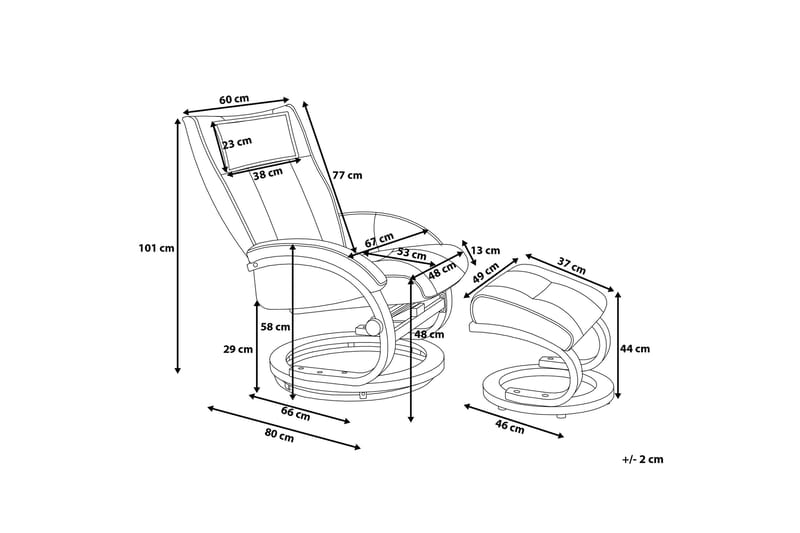 Majestic Kontorsstol - Beige - Kök & hushåll - Personvård & hälsa - Massage & välbefinnande - Massagestolar & massagefåtöljer