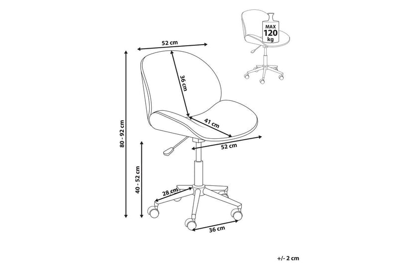 Kontorsstol Menesha - Möbler - Hemmakontor - Kontorsstol